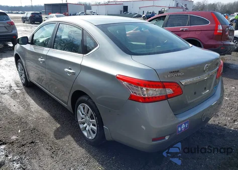 2014 Nissan Sentra Sv z USA, uszkodzony, nr VIN 3N1AB7AP6EY274354
